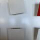 Wall lamp Metalo of Ten Hours Ten white and red