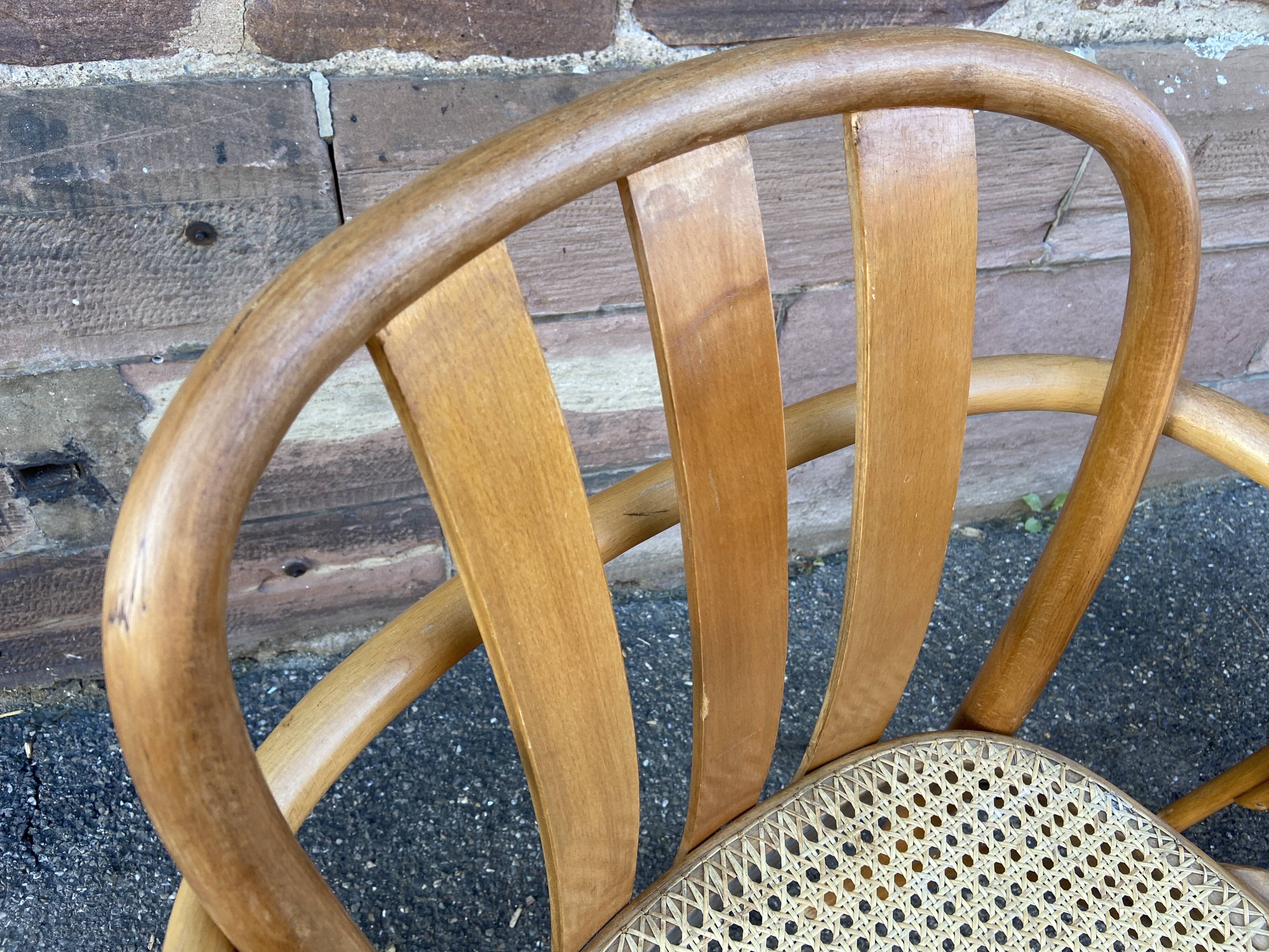 Paire de Sièges bois courbé viennois Nr 811