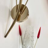 Pair of retro 60s wall lights