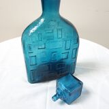 Decorative glass bottle