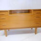 Blond oak dresser