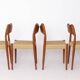 Set of 4 Danish Dining Chairs by Arne Hovmand-Olsen for Mogens Kold, 1960s
