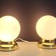 Pair of vintage bedside lamps