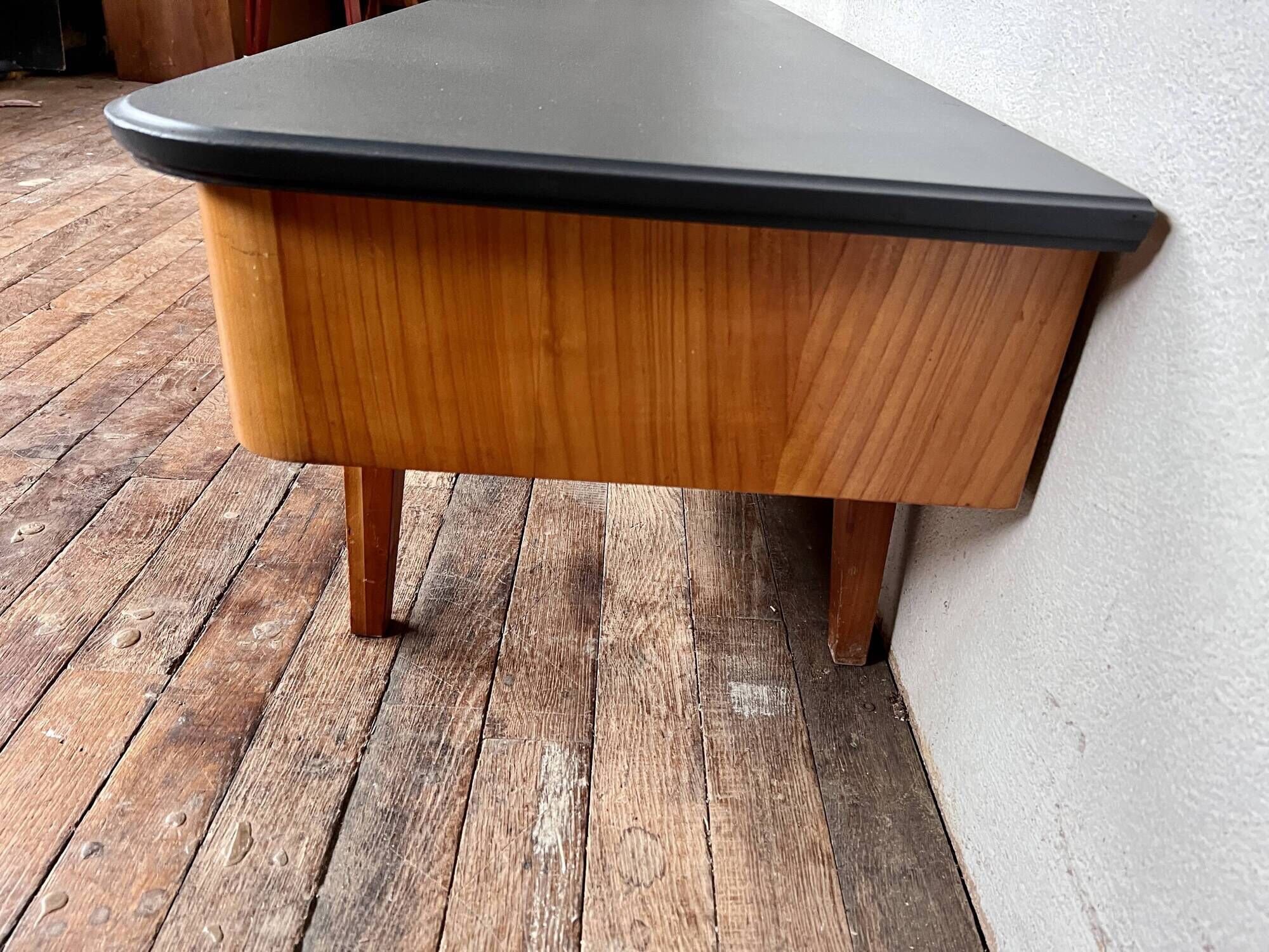 Enfilade meuble tv hifi vintage 50/60 pieds compas