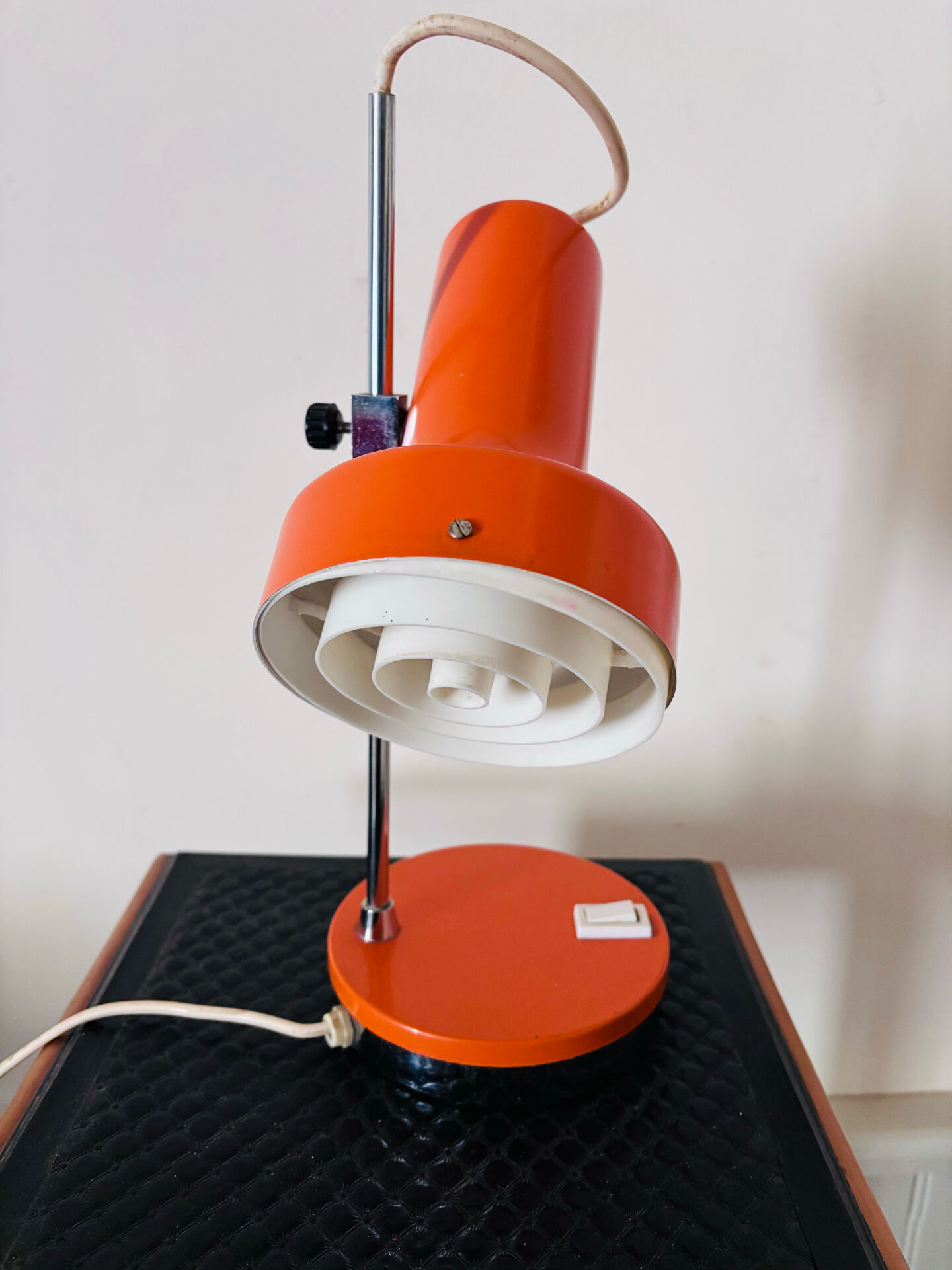 Vintage table lamp, 1970s.