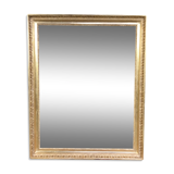 Miroir Empire à palmettes feuille d’or restauré