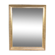 Miroir Empire à palmettes feuille d’or restauré