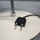 Metal two-spot floor lamp by Aluminor, 70s