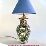 Mixed earth ceramic vase