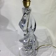 Pied de lampe en cristal de Sèvres