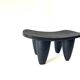 Tabouret Senoufo en bois noir, Côte d'Ivoire