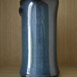 Artisanal blue pitcher