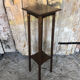 Sellette porte pot bois vintage
