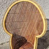 Emmanuelle rattan armchair