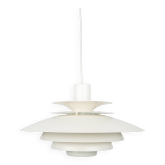 Danish vintage pendant lamp Verona by Kurt Wiborg, Jeka, 1980s