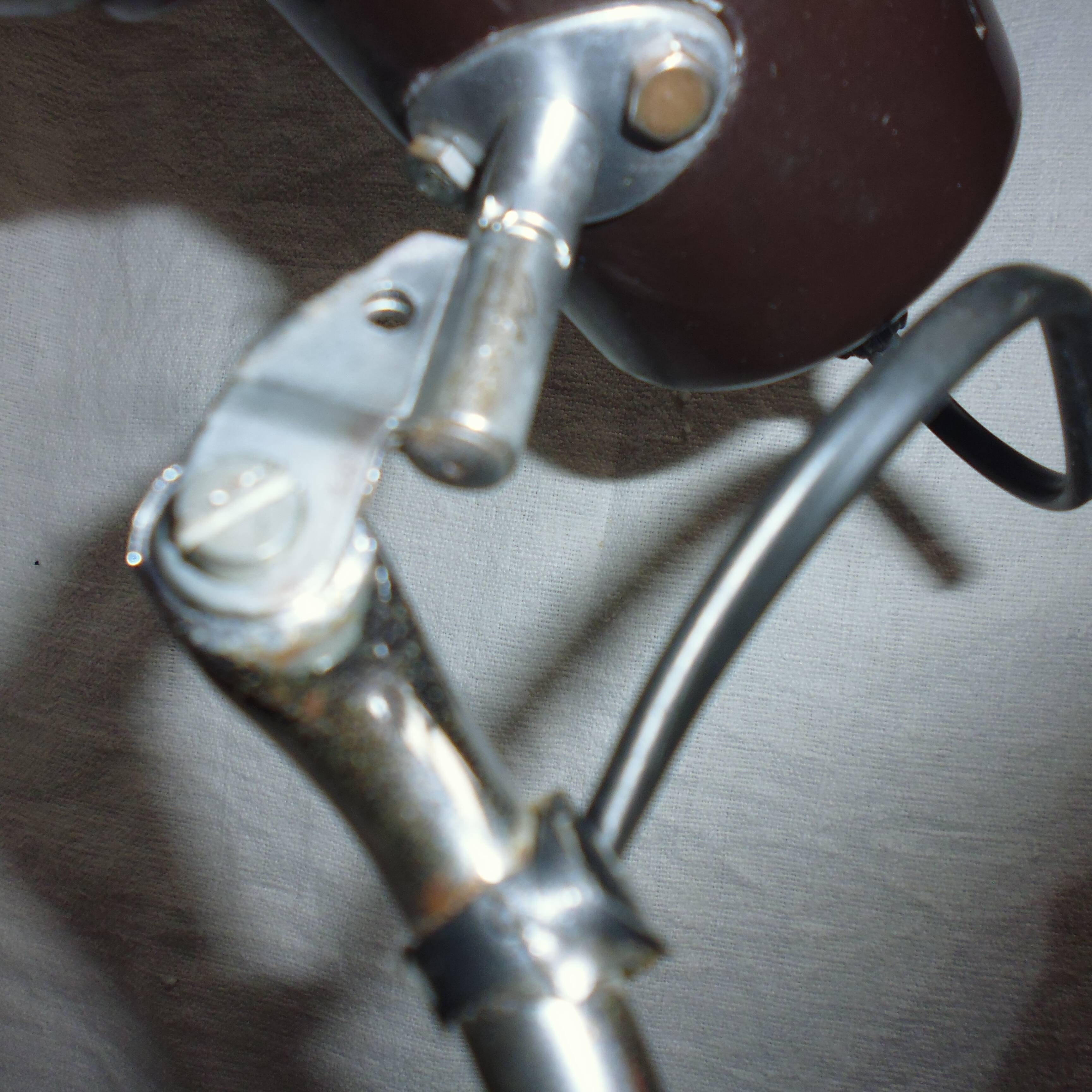 Former workshop lamp wall accordion 60-70s