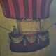 Lithographie "Ballon statique" Claude Pignet 1819
