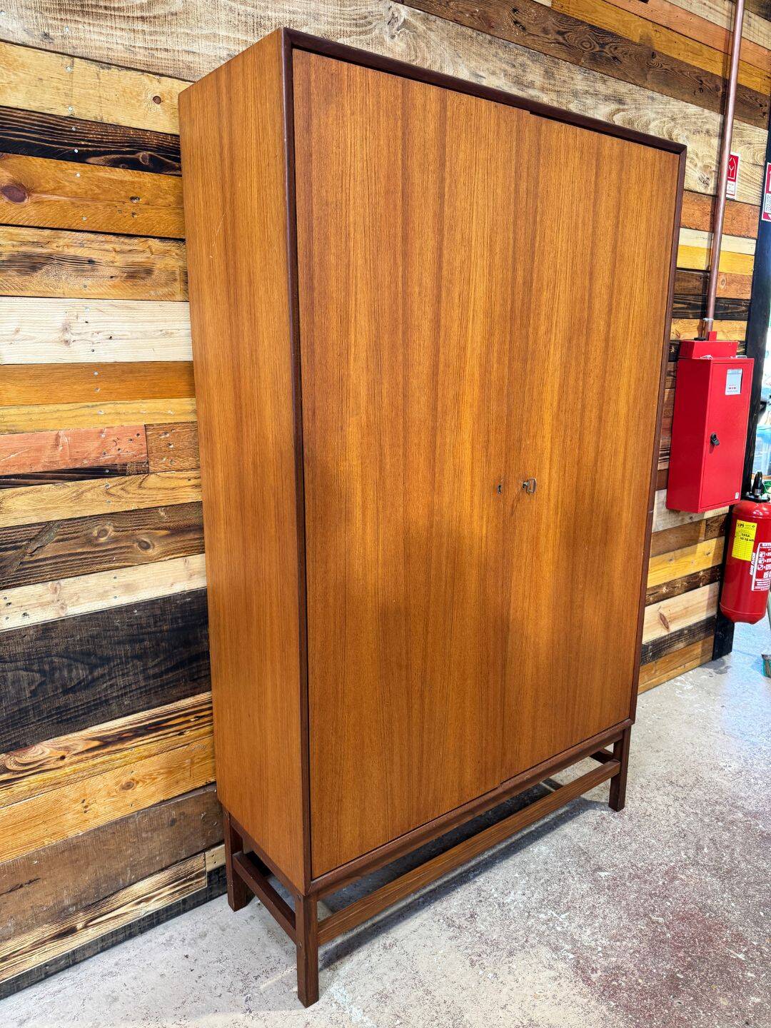 Vintage Scandinavian wardrobe