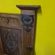 Antique Dutch Oak Hall Bench With Storage Space. Late 19th century.