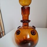 Blown glass decanter