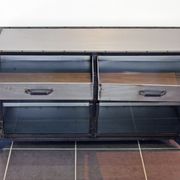 Industrial metal sideboard