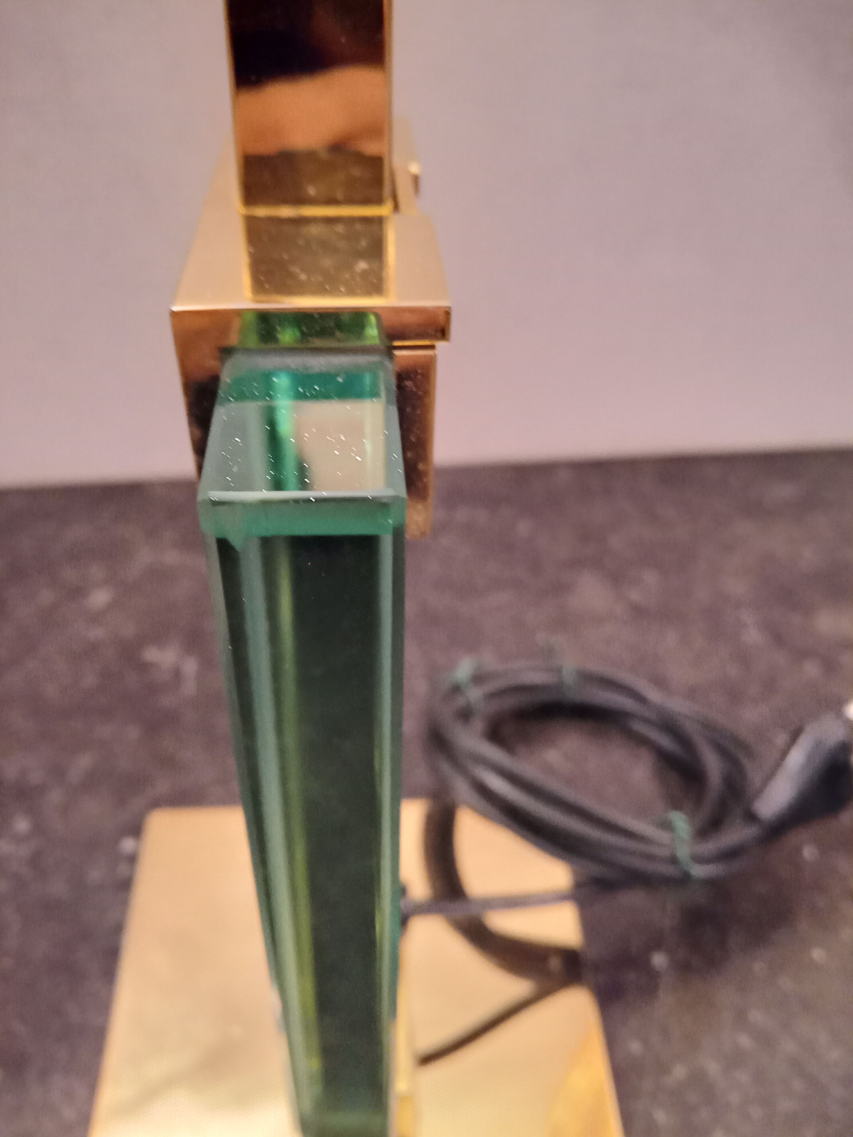Pied de lampe années 80