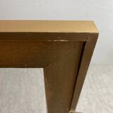 Two-tone wooden frame