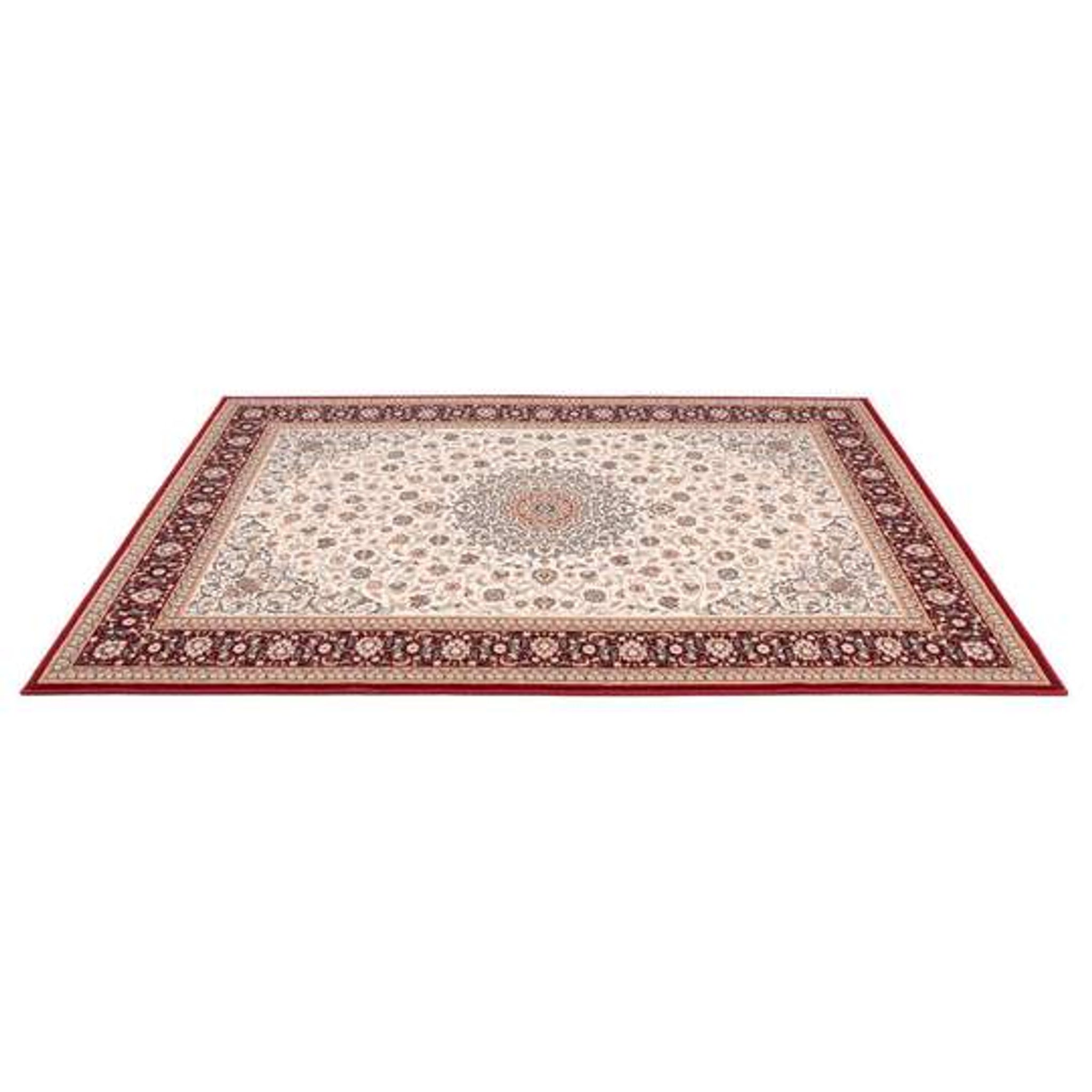 Red black beige Persian carpet 280X380 cm