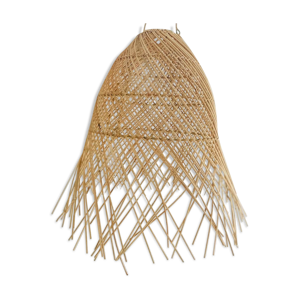 Rattan and wicker pendant