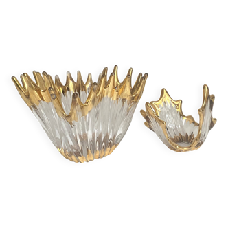 Bayel crystal cups from the 50s and 60s