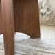 Constructivist gueridon 1950 mahogany