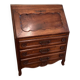 Solid oak sloping secretary