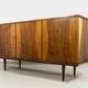 Vintage Walnut Sideboard By Lfm, Poland, 1970’s
