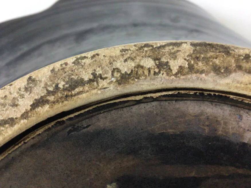 Vallauris ceramic fruit bowl