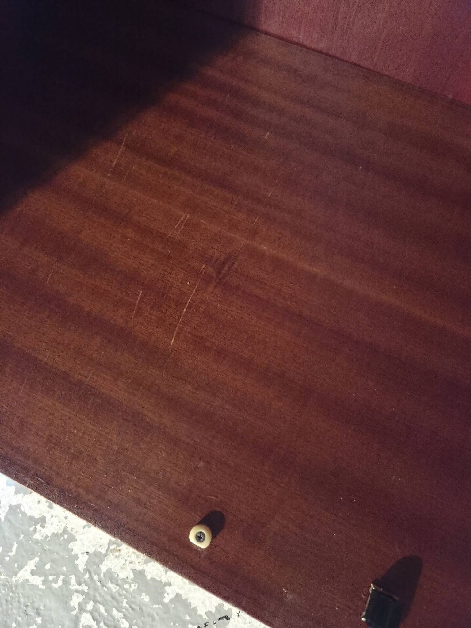 Teak wardrobe
