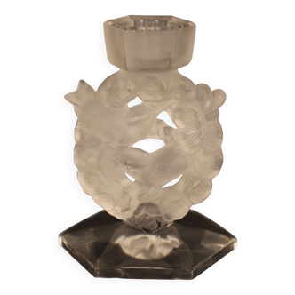 Lalique candle holder