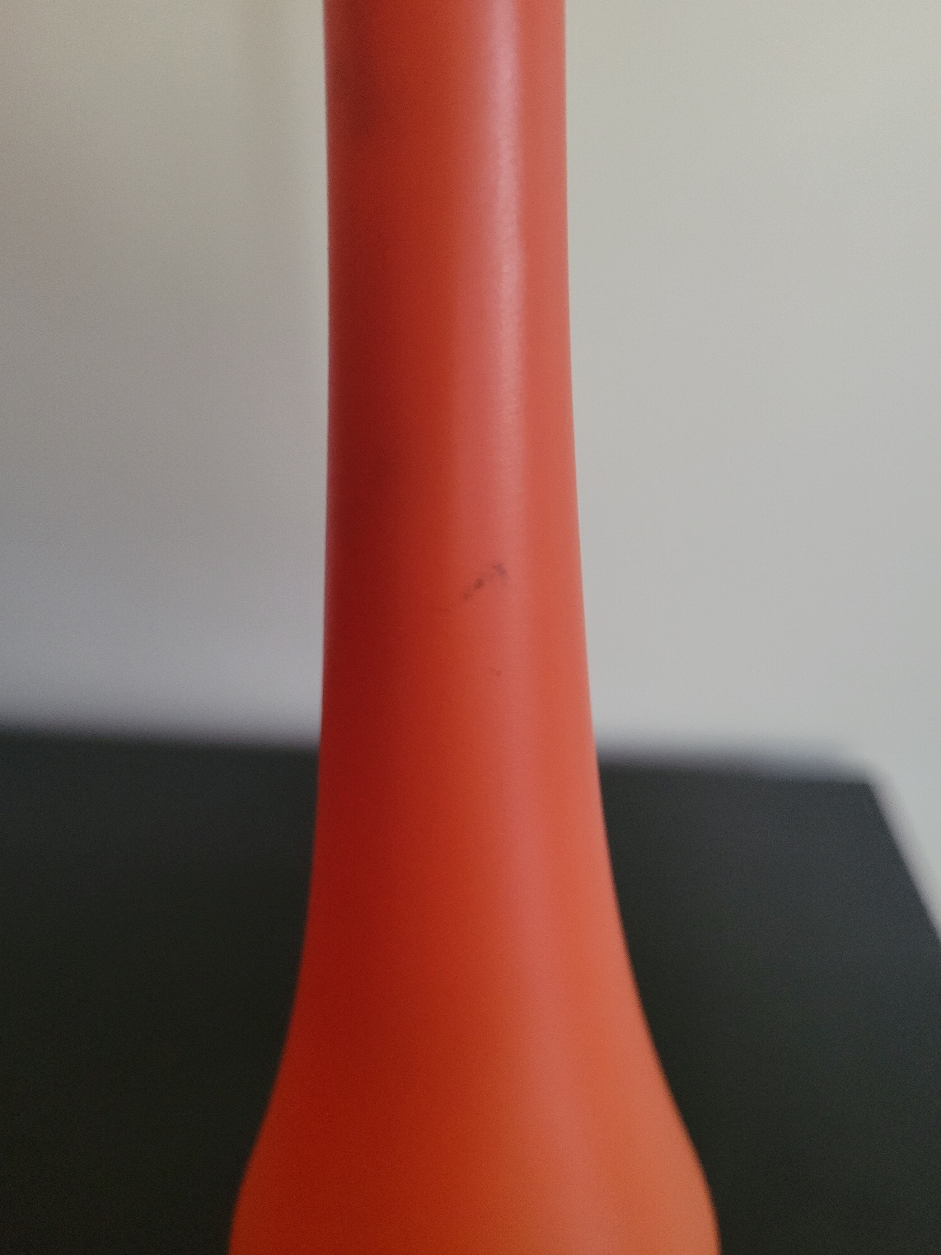Vase orange JG Durand