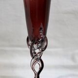 Vase en verre soufflé