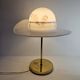 Table Lamp with Brass and Murano Glass, Italy 1970's