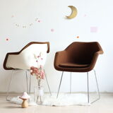 Pair of Robin Day designer armchairs for Hille