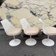 4 Tulip chairs by Eero Saarinen for Knoll International