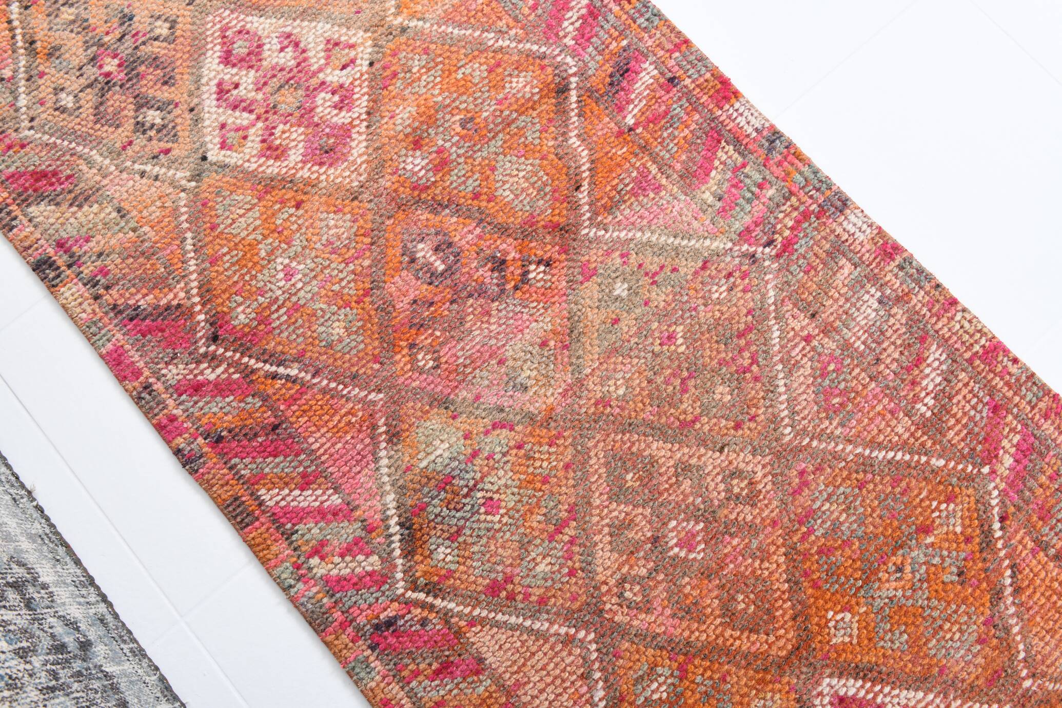 3x10 Rug For Hallway Orange Turkish Runner Rug, 81x296Cm SK 18378 FREE SHIPPING