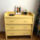 Commode vintage à tiroirs décalés