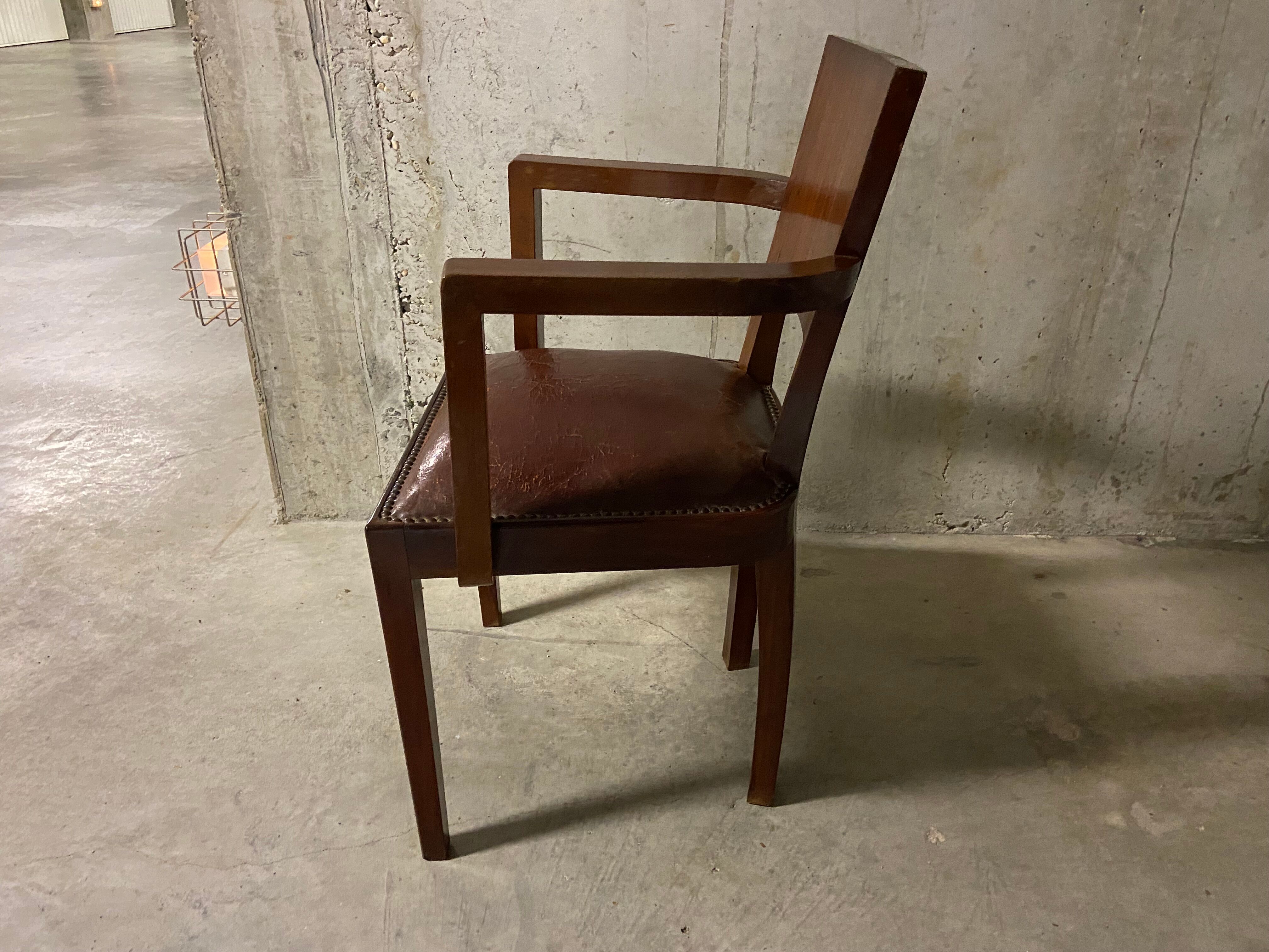 Bridge armchair 40s