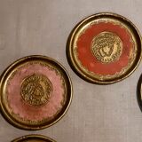 Set of 6 vintage coasters