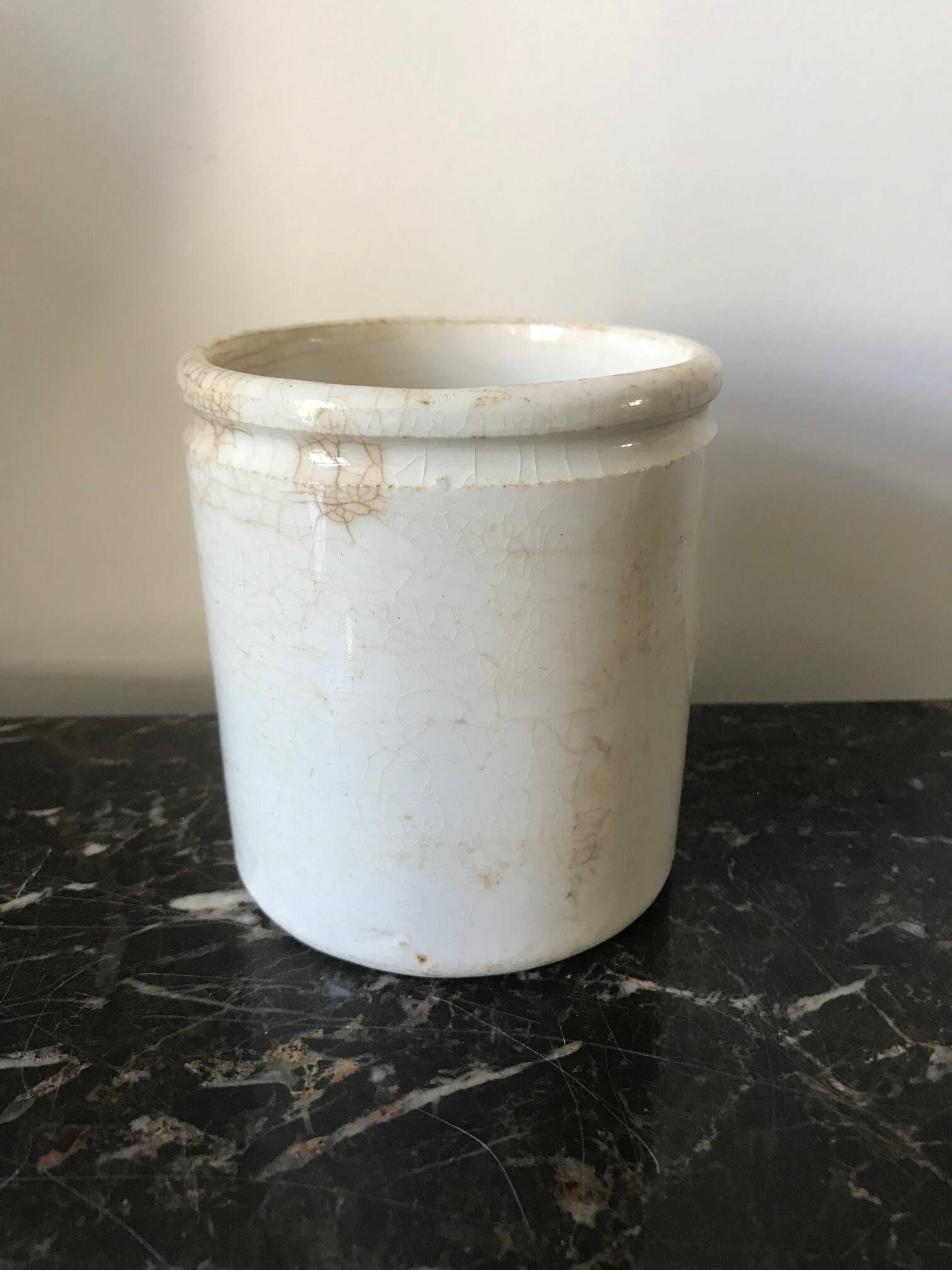 2 Old Marmalade Pots James Keiller & Sons Dundee Vintage kitchen utensil pots