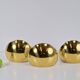 Vintage Half Moon Wall Lamps in Brass, 1980, Set of 3