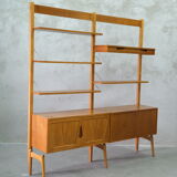 Free standing shelf by Kjell Riise for Rival Brødrene Jåtog, Norway 1960