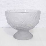 Coupe en verre pressé de Imwald années 60
