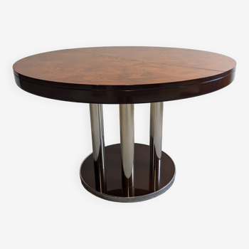 Italian extendable round table from the 60s/70s